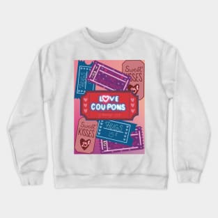 Love coupons Crewneck Sweatshirt